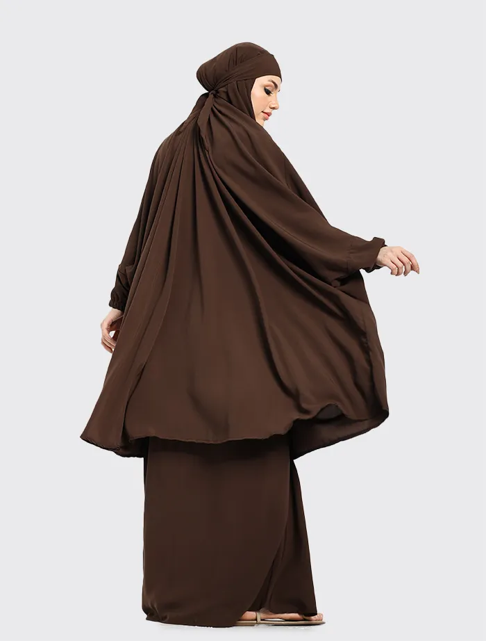 Chocolate 2 Piece Jilbab